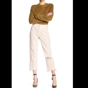 NWT J Brand Ivy High Rise Straight Beige Jeans 29